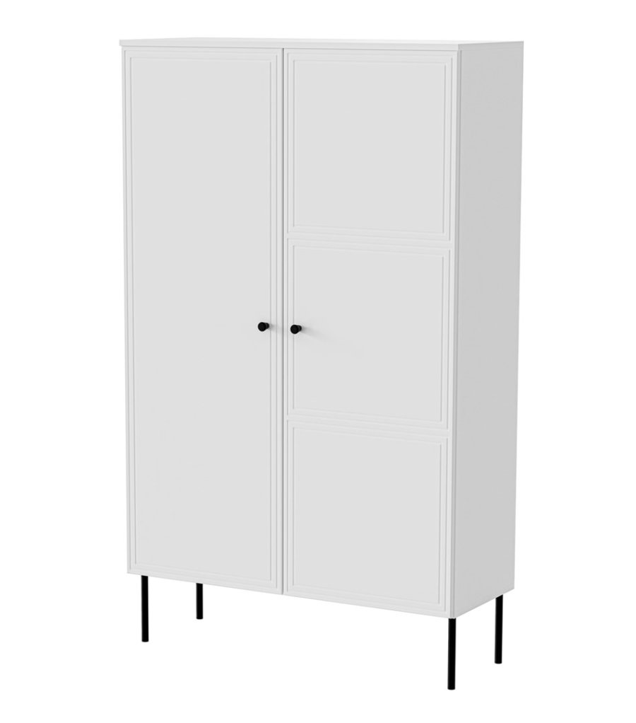PALAZZO BIS vitrineskab 100x39x166 hvid mat #1