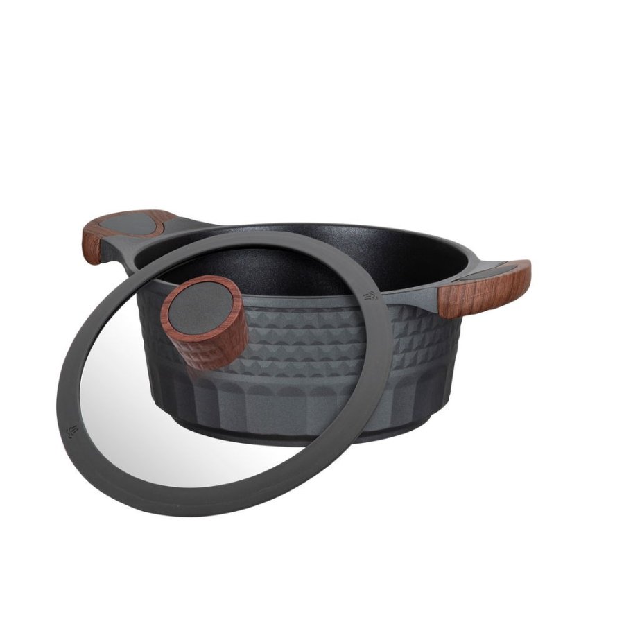 Resto Kitchenware Capella 2,6 L Rund Sort, Tr� #12