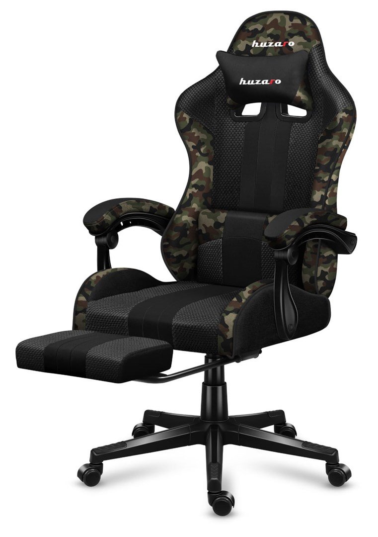 HUZARO FORCE 4.7 CAMO MESH GAMING STOL #3