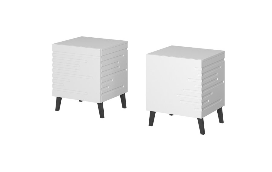 Cama Sengebord NOVA 44x40x52 hvid mat #1