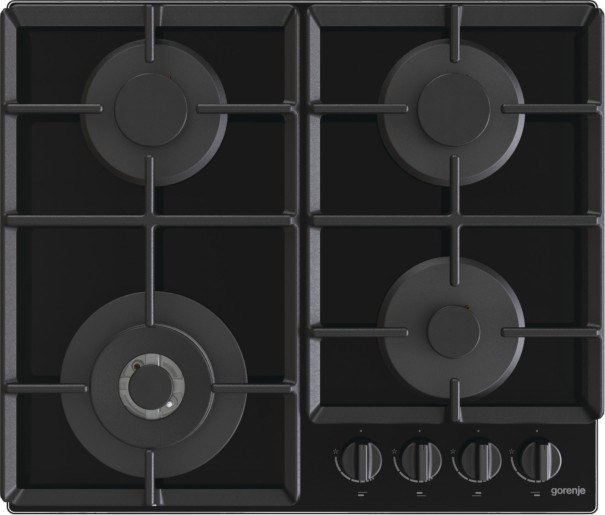 Gorenje GTW641EB kogeplade Sort Indbygget 60 cm Gaskomfur 4 zone(s) #1