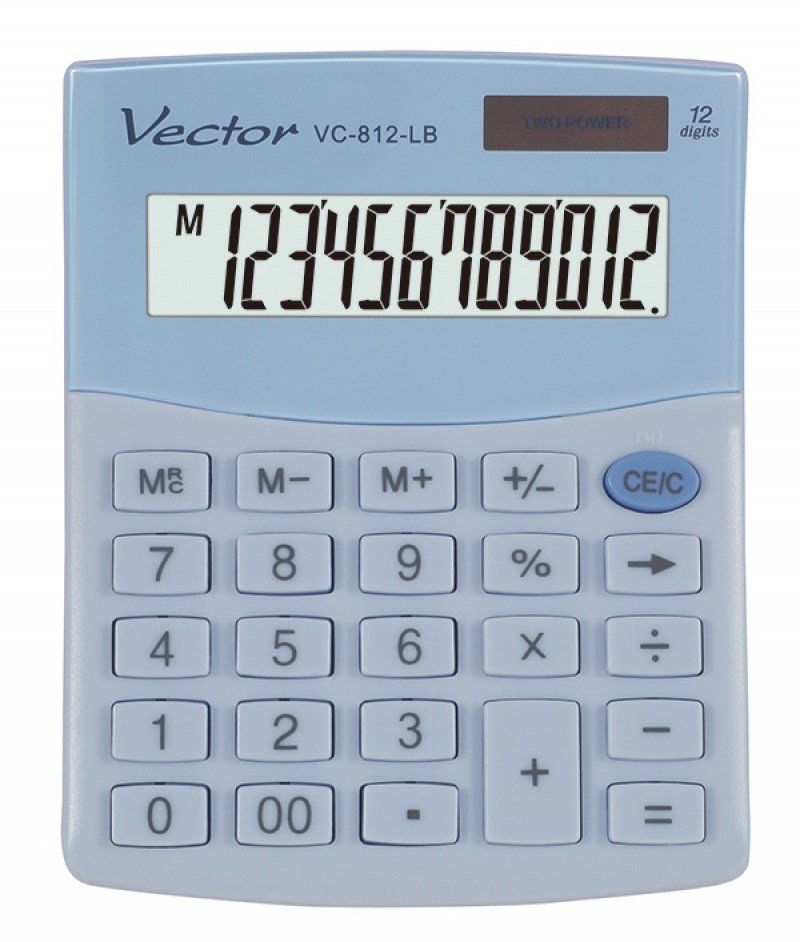 OFFICE LOMMEREGNER VECTOR KAV VC-812 LB LIGHT BLUE #1