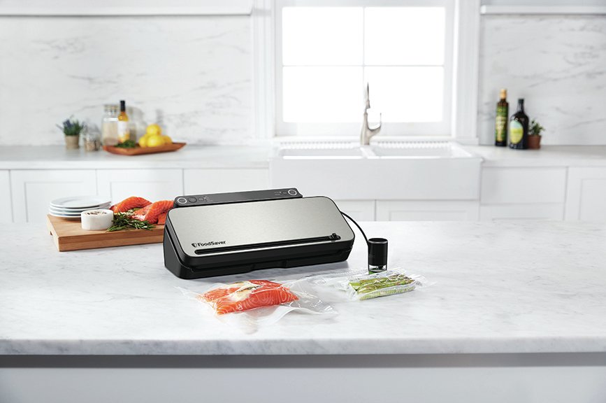 FoodSaver VS3190X vakuum forsegler Sort, Rustfrit st�l #14