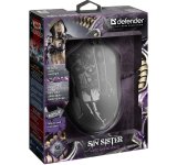 Gaming, kablet, optisk mus DEFENDER GM-933 SIN'SISTER 7200dpi 6P baggrundsbelyst #5