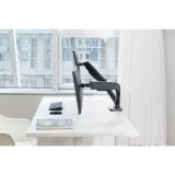 Desktop Swivel Mount for Two LCD Monitors Gas Spring #12