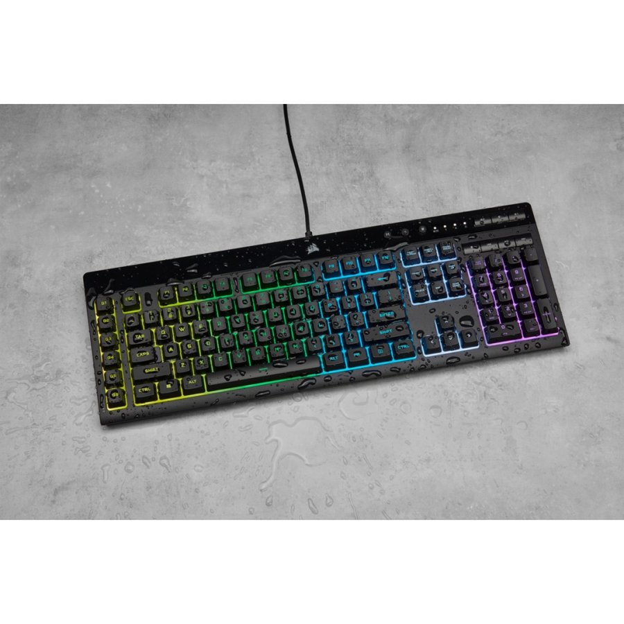 Corsair K55 RGB PRO tastatur Spil USB QWERTZ Tysk Sort #12