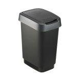 ROTHO Twist Silver - skraldespand  10l #1
