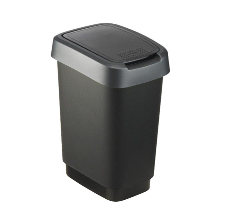 ROTHO Twist Silver - skraldespand  10l #1