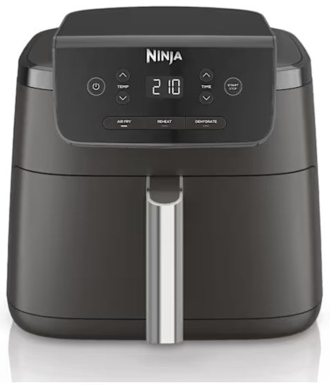 Ninja AF110EU frituregryde Enkelt 4,7 L Enkeltst�ende Varmluftsteger Sort #1