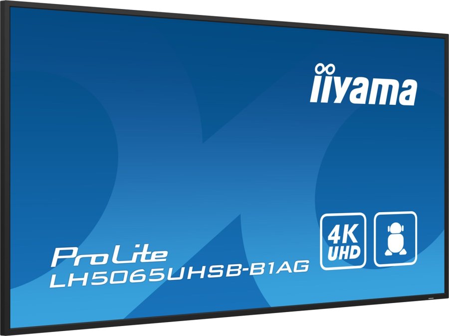 iiyama LH5065UHSB-B1AG skilte display Digital fladpaneldisplay 125,7 cm (49.5