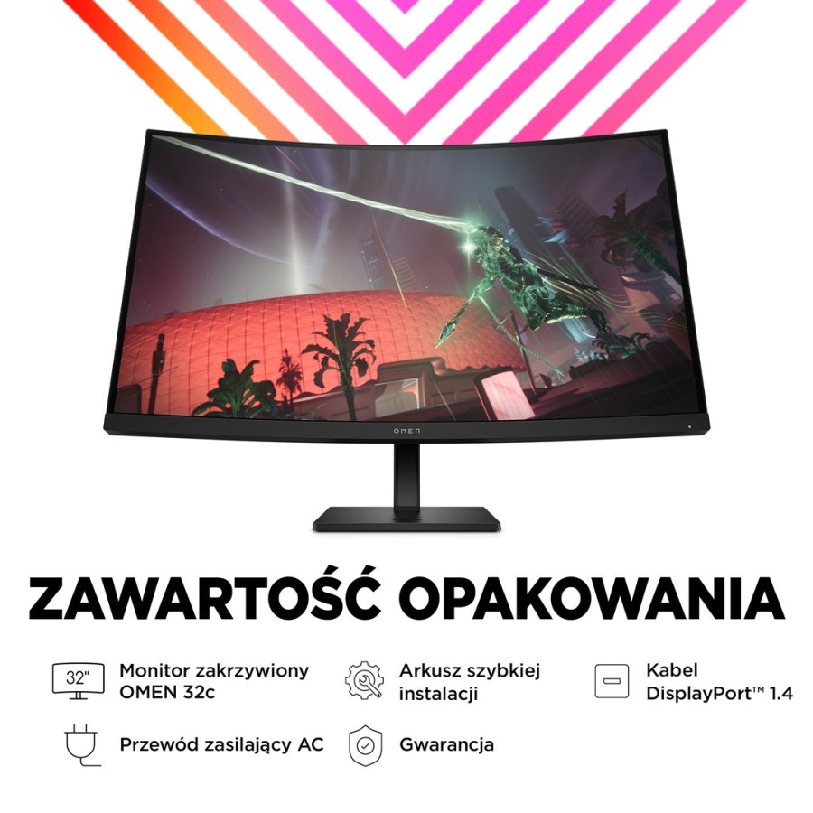 HP OMEN by HP 32c computersk�rm 80 cm (31.5