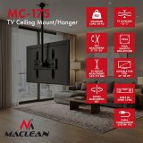 Maclean loftsbeslag til TV, maks. belastning 50 kg, 37-75