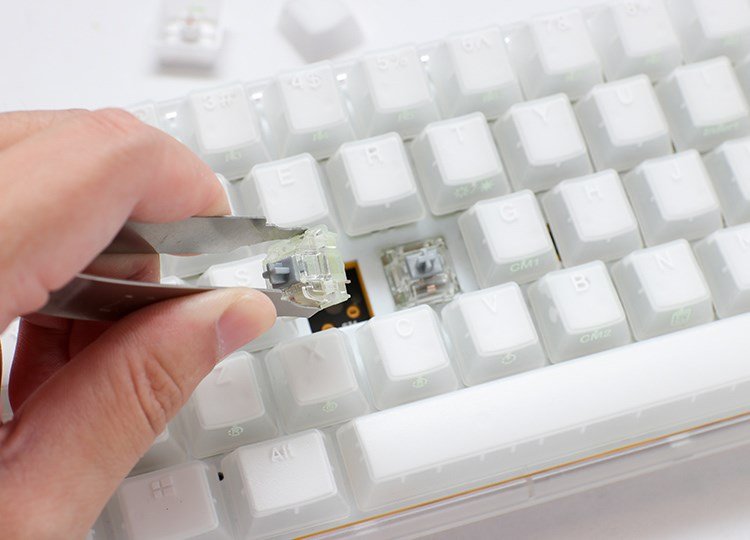 Ducky One 3 TKL tastatur Spil USB QWERTY Engelsk Hvid #5
