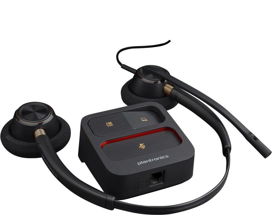 Poly EncorePro 520 Binaural Headset +Quick Disconnect #3