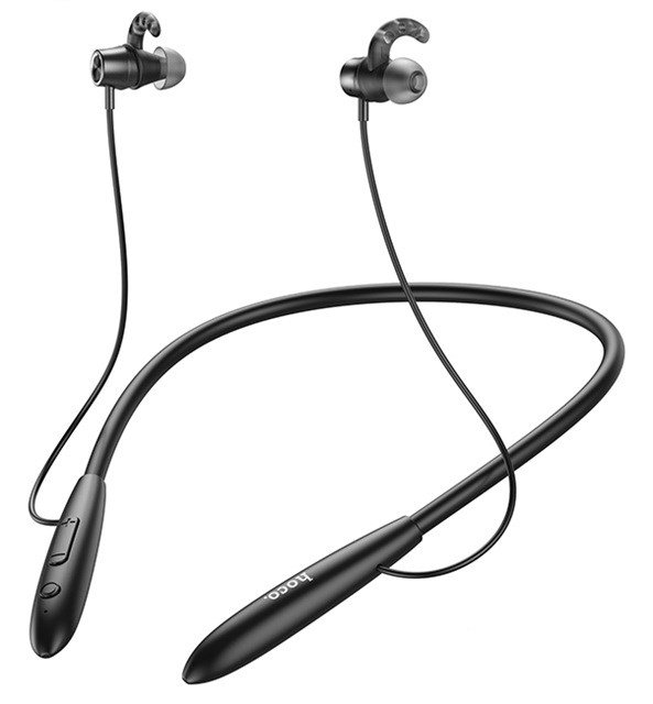 Hoco ES61 Manner Sports Trdlst headset i rerne Opkald/musik Bluetooth Sort #1