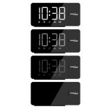 Digital LED-radiowecker med GreenBlue-projektor, FM-radio, alarm, 12/24-timers ur, str�mforsyning USB 5V DC + CR2032, GB172 #6