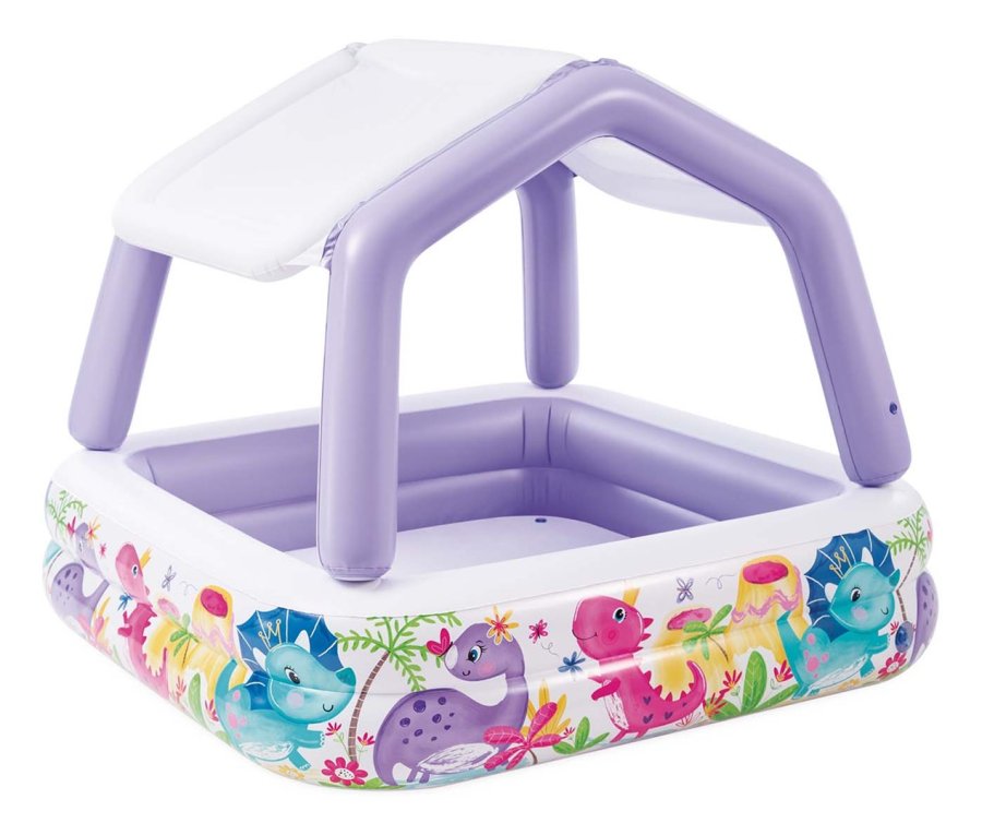 Intex 57470NP swimmingpool til over jorden Oppustelig pool Firkant 295 L Flerfarvet #1