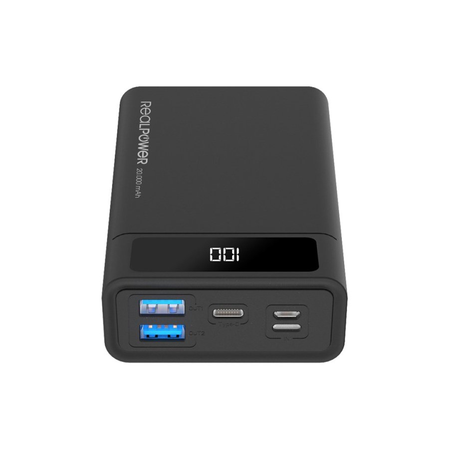 RealPower PB-20k PD 20000 mAh Sort #2