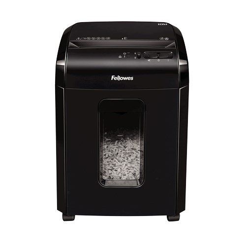 Fellowes Powershred 10M papirmakulator Mikromakulering Sort #4