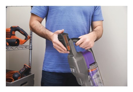 Black & Decker BHFEV182CP stav stvsuger & elektrisk kost 2-in-1 stick vacuum Batteri Dry Posels 36 W Violet 2 At #43