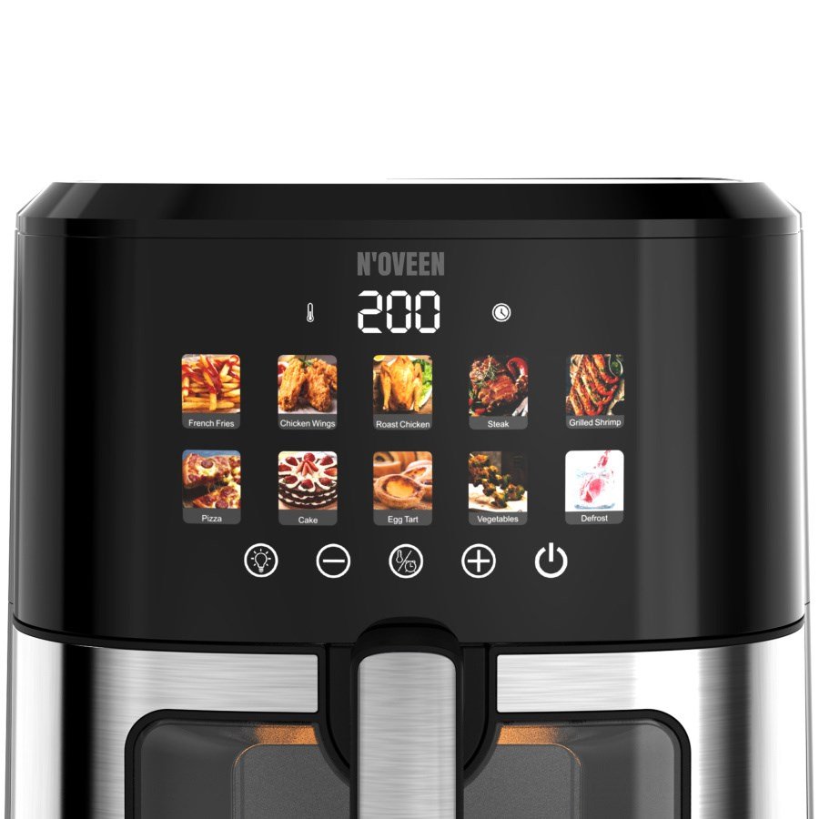 N'oveen AF770 X-LINE Frituregryde uden fedt Sort, Slv #15