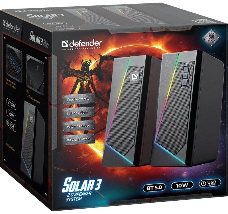 H�JTTALERE DEFENDER SOLAR 3 2.0 BLUETOOTH 10W LED USB #4
