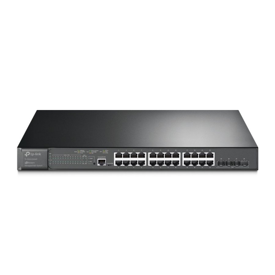 TP-Link JetStream 24-Port Gigabit and 4-Port 10GE SFP+ L2+ Managed Switch with 24-Port PoE+ #1