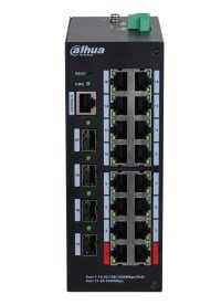 Dahua Technology HS4420-16GT-190 netv�rksswitch Administreret L2 Gigabit Ethernet (10/100/1000) Str�m over Ethernet (PoE) Desktop Sort #3