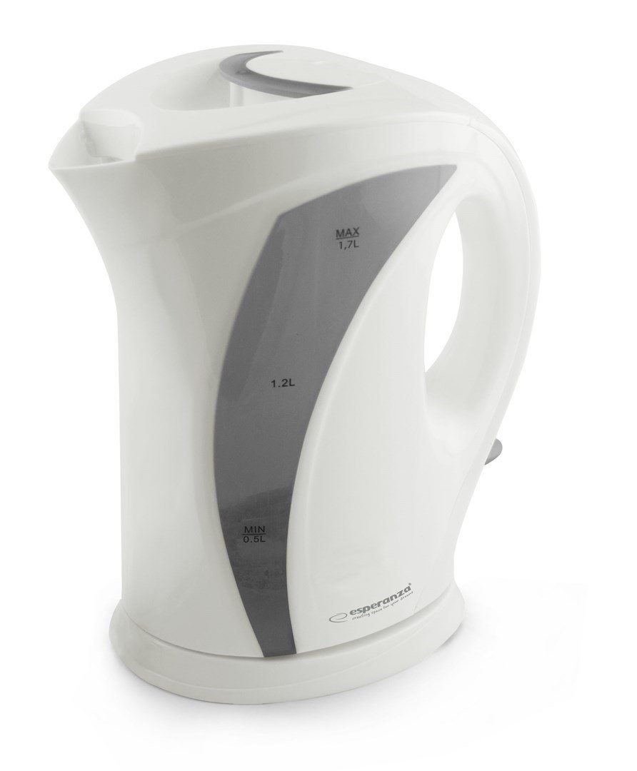 Esperanza EKK018E El-kedel 1,7 L, hvid/gr� #1