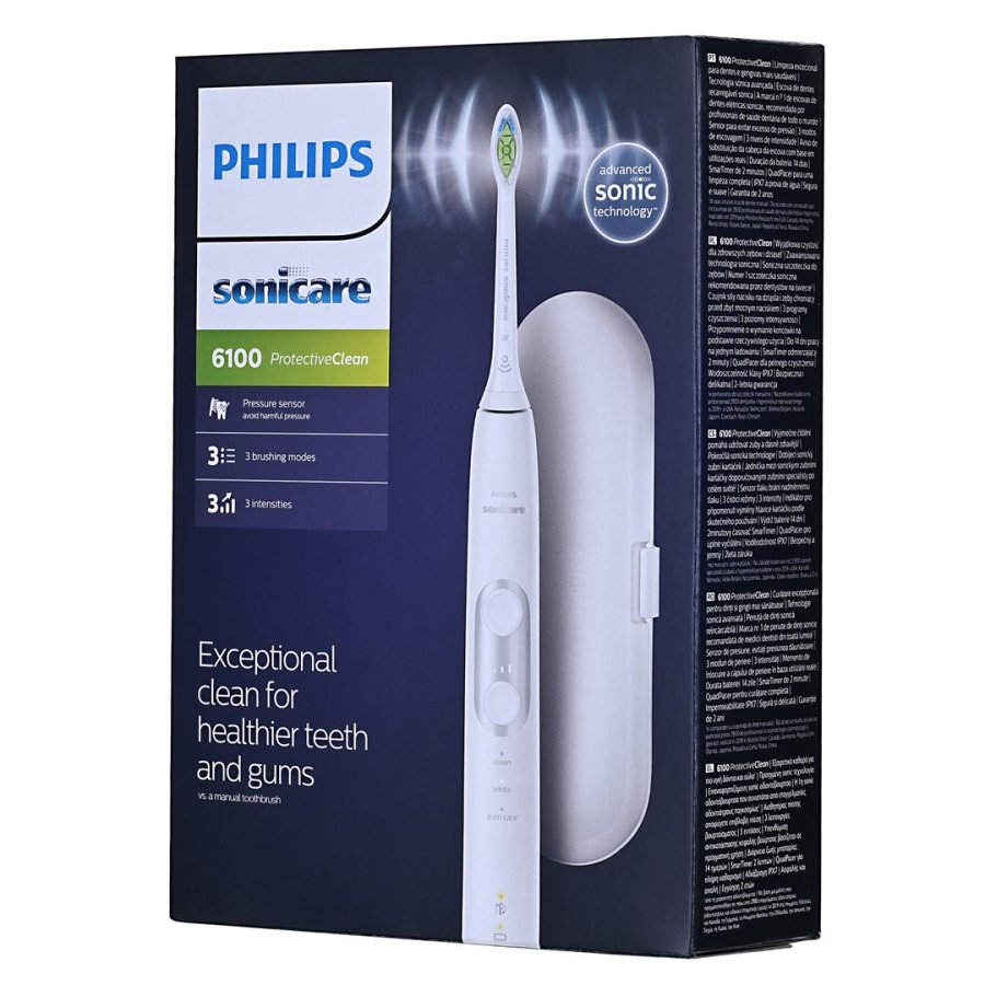Philips Sonicare ProtectiveClean 6100 HX6877/28 Sonisk eltandbrste #6