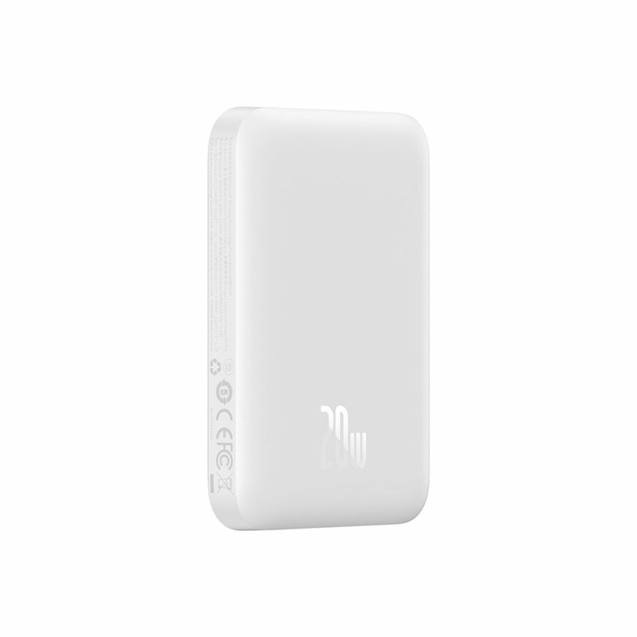 Baseus P10059002223-00 powerbank 6000 mAh Tr�dl�s opladning Hvid #3