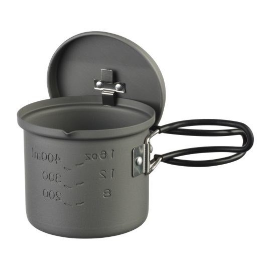 ESBIT PT625HA camping kkkengrej Pot 0,625 L Aluminium, Sort #3