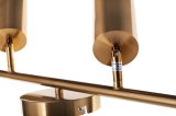 Activejet firedobbelt guld loftslampe SPECTRA spot strip GU10 til stuen #7
