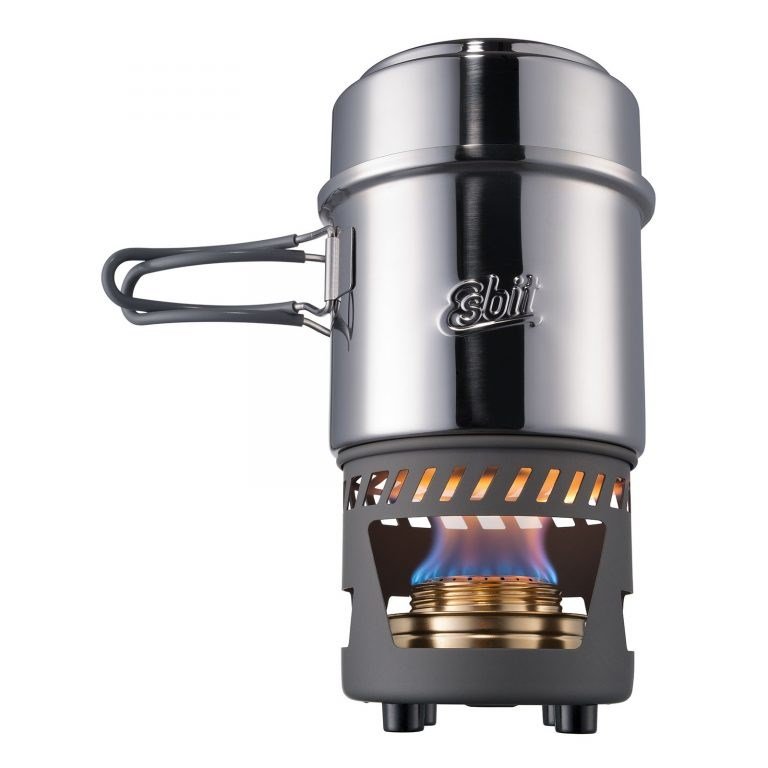 ESBIT Cookset with alcohol burner Pot 0,985 L Rustfrit stl #1