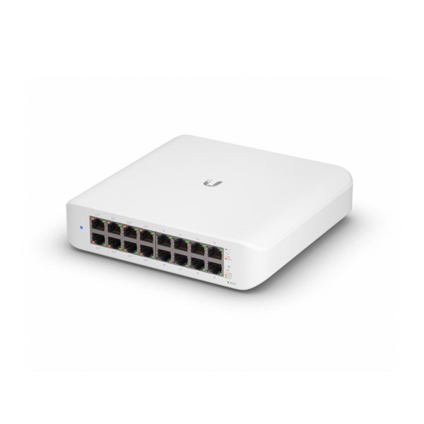 Ubiquiti UniFi Switch Lite 16 PoE L2 Gigabit Ethernet (10/100/1000) Str�m over Ethernet (PoE) Hvid #2