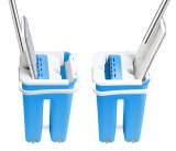 Mop with Bucket Esperanza EHS004 Bl Hvid Mikrofiber #7