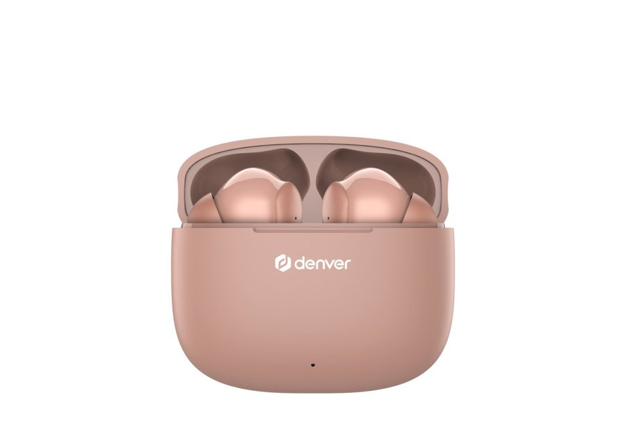 Denver TWE-48DR Headset True Wireless Stereo (TWS) I rerne Opkald/musik Bluetooth Rose #8