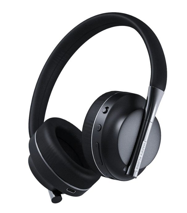 HAPPY PLUGS Play Headphone Over-Ear 85dB Wireless Black #1