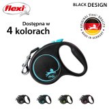 Flexi Automatisk snor Black Design S 5 m, Bl #5
