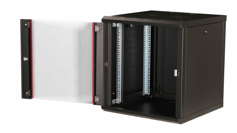 Equip EPM-12-6060-B-CBAA stativ 12U V�gmonteret stativ Sort #3