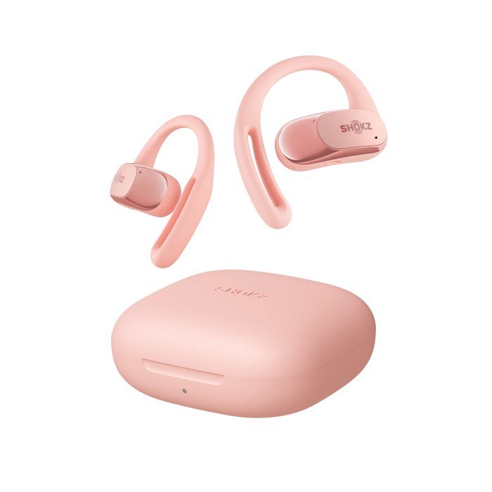 SHOKZ OpenFit Air Headset Trdls rekrog Opkald/Musik/Sport/Hverdag Bluetooth Rose #2