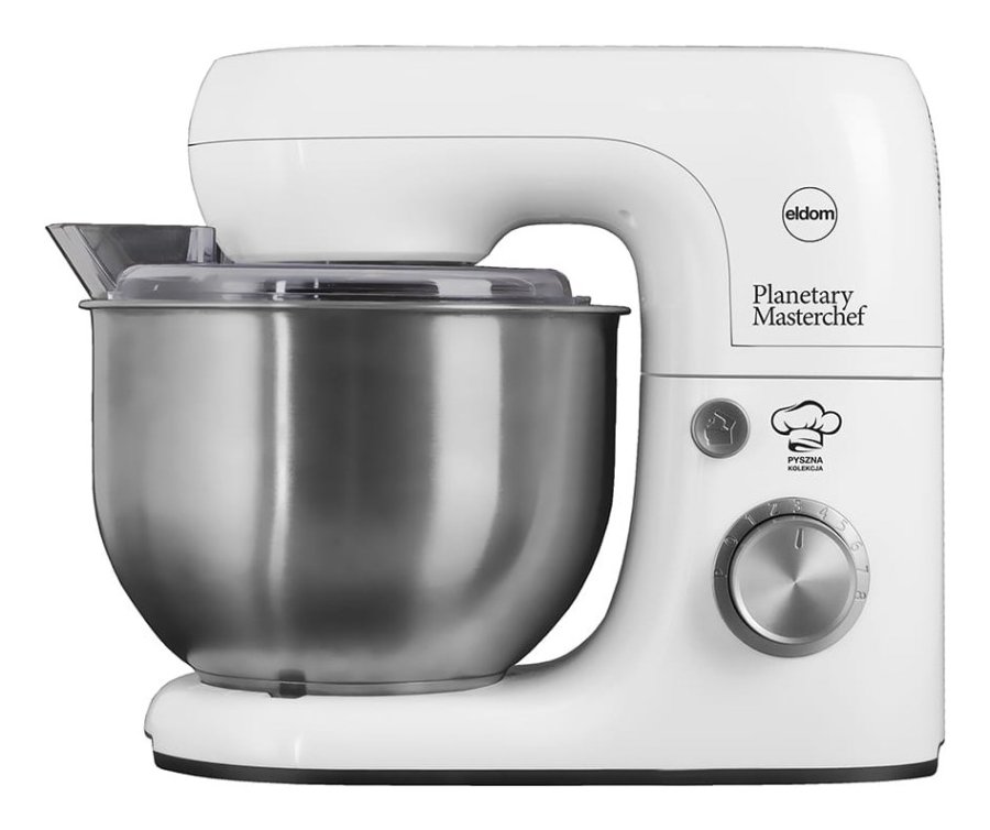 ELDOM WRK1200 r�remaskine og mikser Bordmixer 800 W Hvid #2