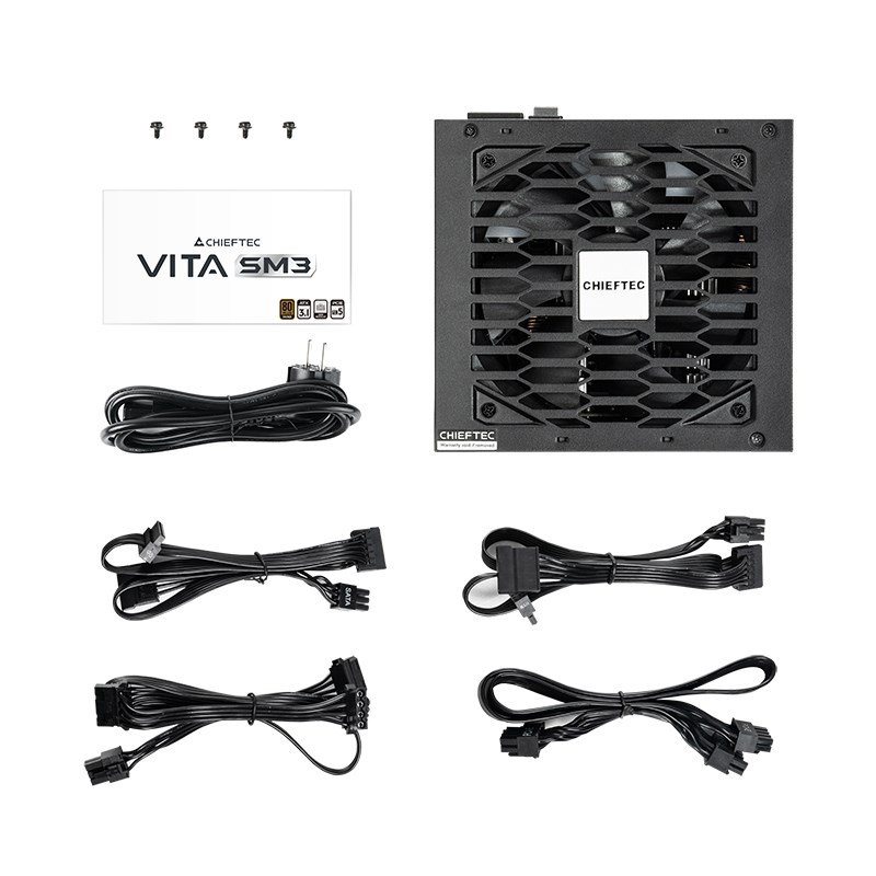 Chieftec Vita BPX-850-C enhed til str�mforsyning 850 W 20+4 pin ATX ATX Sort #28