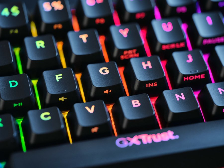 Trust GXT 867 Acira tastatur Spil USB QWERTY US engelsk Sort #10