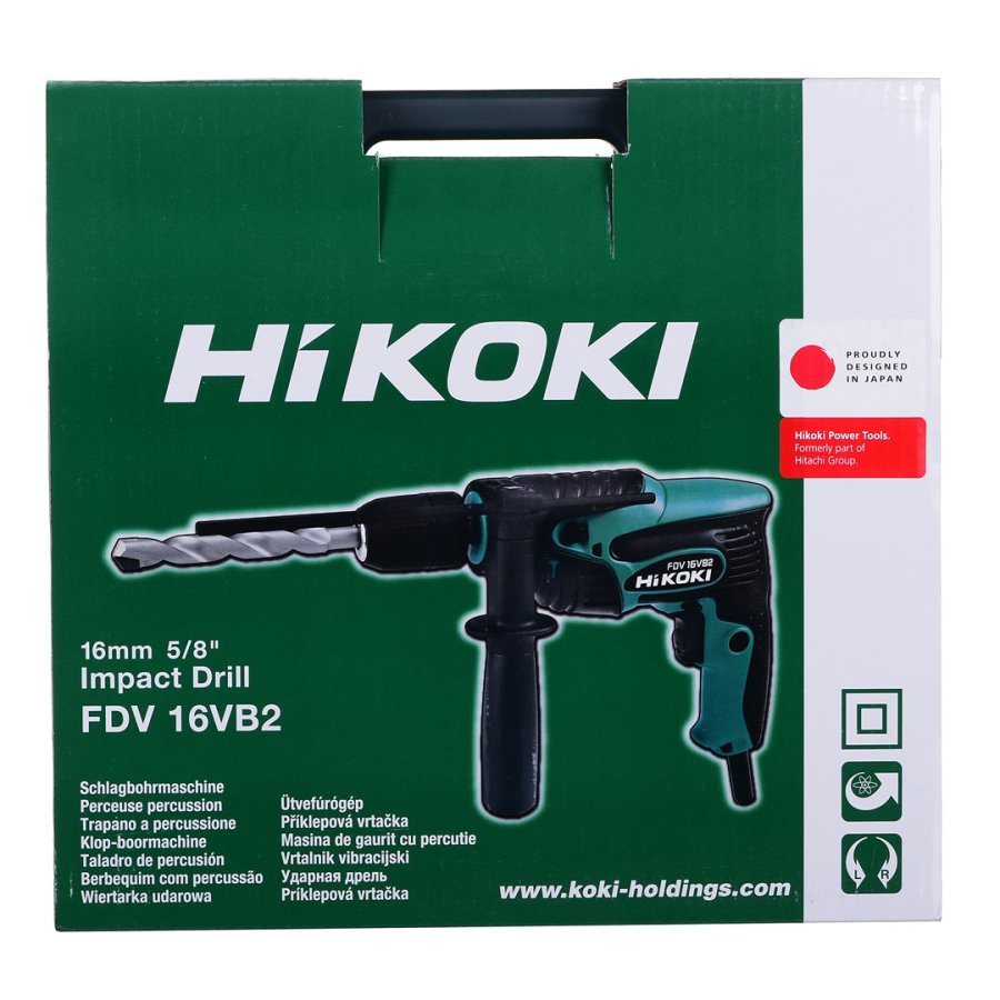 Slagboremaskine HiKOKI FDV16VB2 U3Z 550W #3