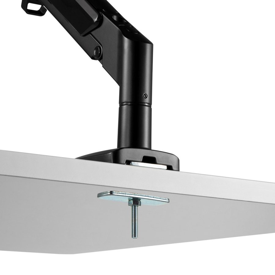 Sort Ergo Office-bordholder med gasfjeder, 17