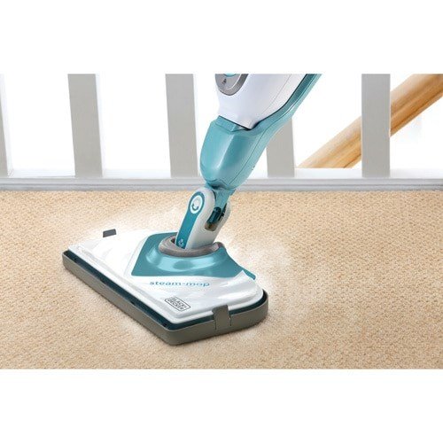 Black & Decker BHSM166DSM damprenser Dampmoppe 0,5 L 1600 W Turkisfarve, Hvid #9