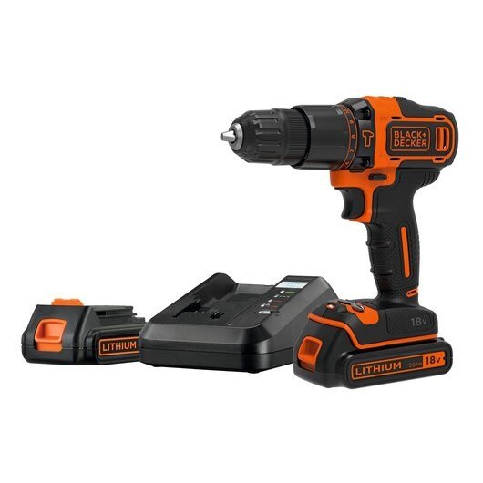 Black & Decker BDCHD18K1B2-QW bor 1400 rpm #1