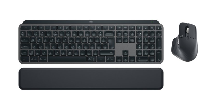 Logitech 920-011614 tastatur Mus inkluderet Kontor RF trdls + Bluetooth QWERTY US International Grafit #5
