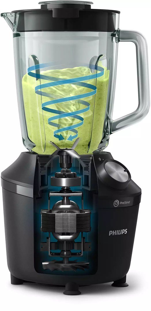 Philips 3000 series HR2291/01 blender 2 L Bordplade blender 600 W Sort #9